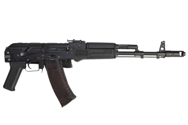 Kalashnikov 74M Assault Rifle White — Stock Photo, Image