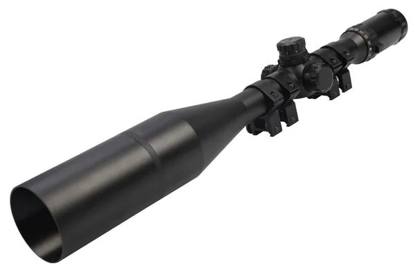 Âmbito Sniper Isolado Branco — Fotografia de Stock