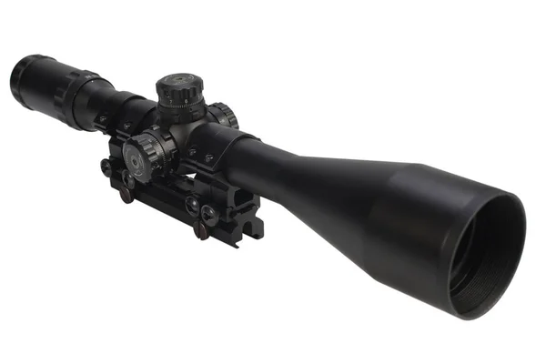 Sniper Scope Geïsoleerd Witte Achtergrond — Stockfoto