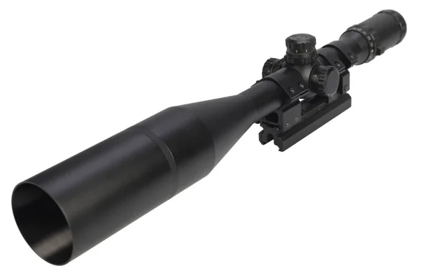 Sniper Scope Isolated White — Stock Photo, Image