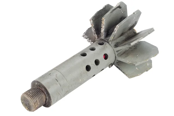 Fragment Mortar Bomb Isolated — Stock Photo, Image