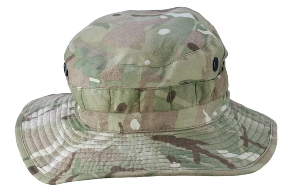 Cappello Boonie Isolato Sfondo Bianco — Foto Stock