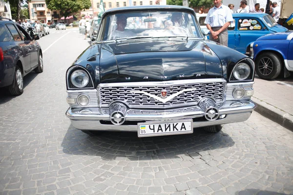 Kamyanets Podilsky Ucrania Junio 2017 Retro Car Festival Retrofest Kamyanets — Foto de Stock