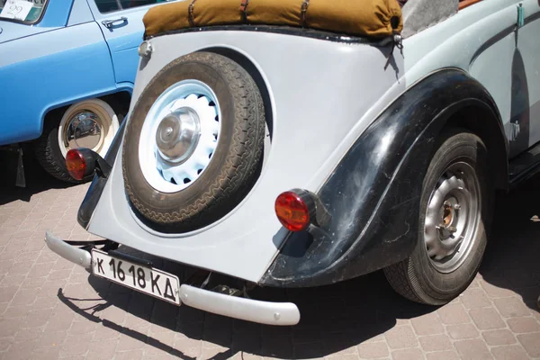 Kamyanets Podilsky Ukraine June 2017 Retro Car Festival Retrofest Kamyanets — Stok Foto