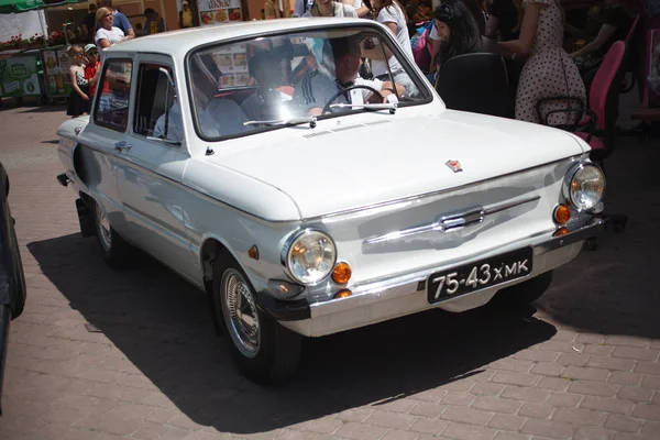 Kamyanets Podilsky Ucrânia Junho 2017 Retro Car Festival Retrofest Kamyanets — Fotografia de Stock