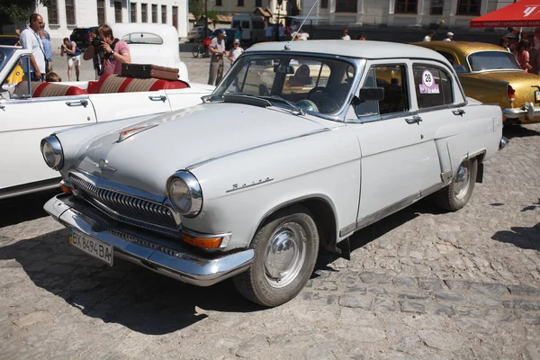 Kamyanets Podilsky Ukrayna Haziran 2018 Retro Araba Festivali Kamyanets Podilsky — Stok fotoğraf