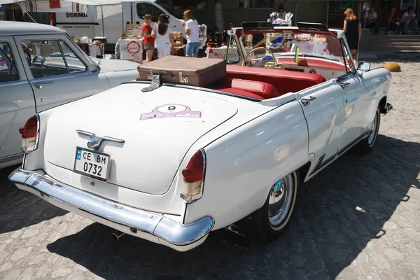 Kamyanets Podilsky Ukraine June 2018 Retro Car Festival Kamyanets Podilsky — Stock Photo, Image