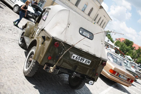 Kamjanec Podilskyj Ukrajina Června 2018 Retro Auto Festival Kamjanec Podilskyj — Stock fotografie