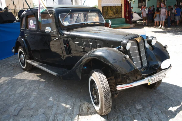 Kamyanets Podilsky Ukraine Juni 2018 Retro Car Festival Kamyanets Podilsky — Stockfoto