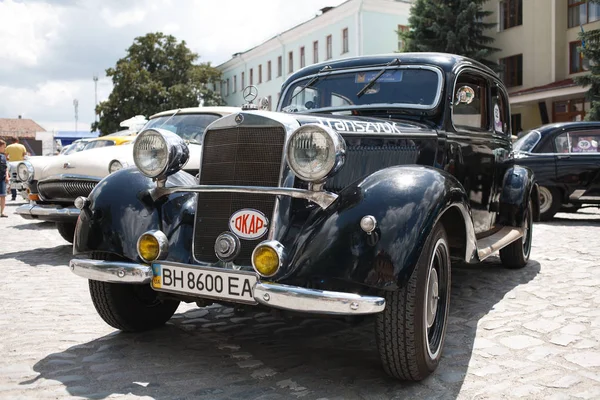 Kamyanets Podilsky Ukraine June 2018 Retro Car Festival Kamyanets Podilsky — Stock Photo, Image