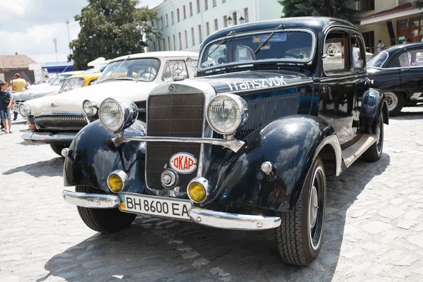 Kamyanets Podilsky Ucrania Junio 2018 Retro Car Festival Kamyanets Podilsky — Foto de Stock