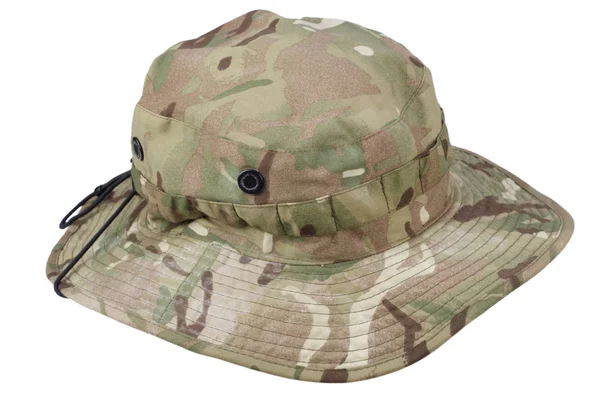 Boonie Hat Isolerad Vit — Stockfoto