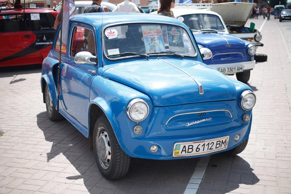 Kamyanets Podilsky Ukraine June 2017 Retro Car Festival Kamyanets Podilsky — Stock Photo, Image