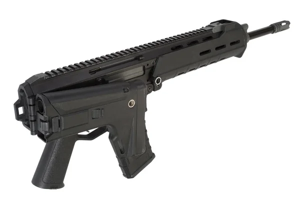 Modern Assault Rifle Isolated — Stock Photo, Image