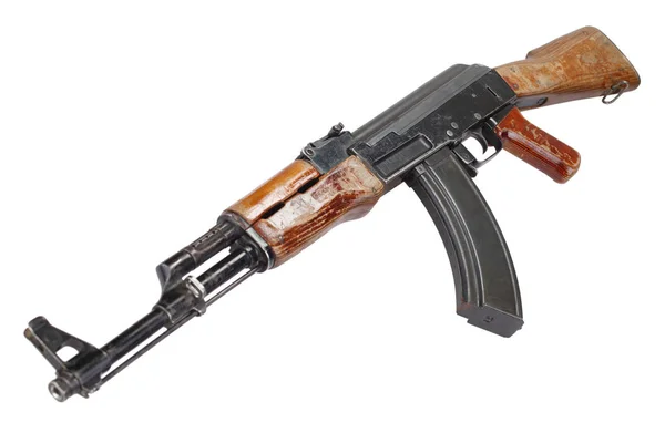 Rare First Model Assault Rifle Isolated White — Stock Photo, Image