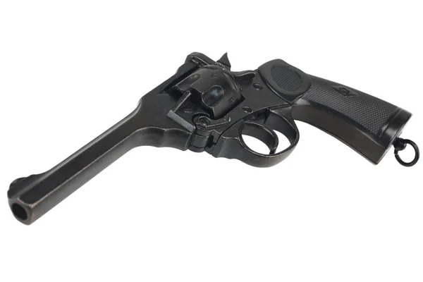 Pistola Serviço Top Break Revolver Para Forças Armadas Reino Unido — Fotografia de Stock