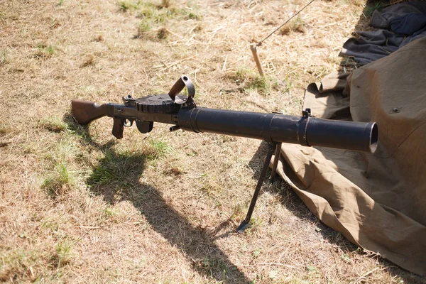 Première Guerre Mondiale Lewis Automatique Mitrailleuse Légère — Photo