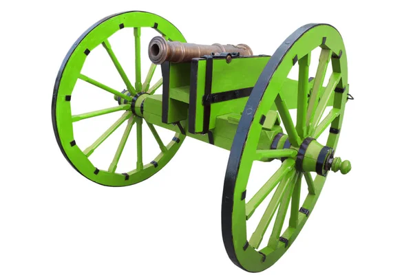 Retro vintage cannone a polvere da sparo risale al XVII secolo — Foto Stock
