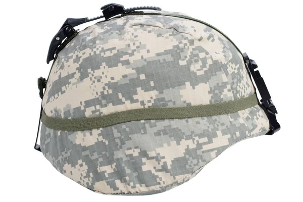 Nosotros ejército kevlar casco con montaje de visión nocturna — Foto de Stock