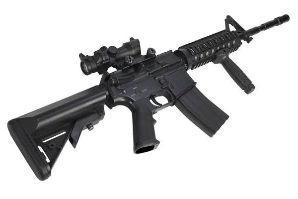Автоматическая винтовка M4 — стоковое фото