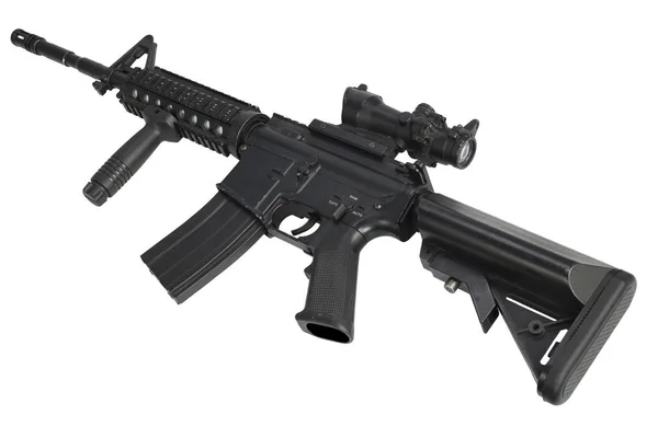 M4 rifle de asalto aislado — Foto de Stock