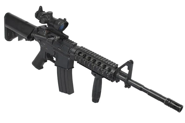 M4 rifle de asalto aislado — Foto de Stock