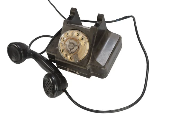 Vintage téléphone à cadran rotatif rétro — Photo