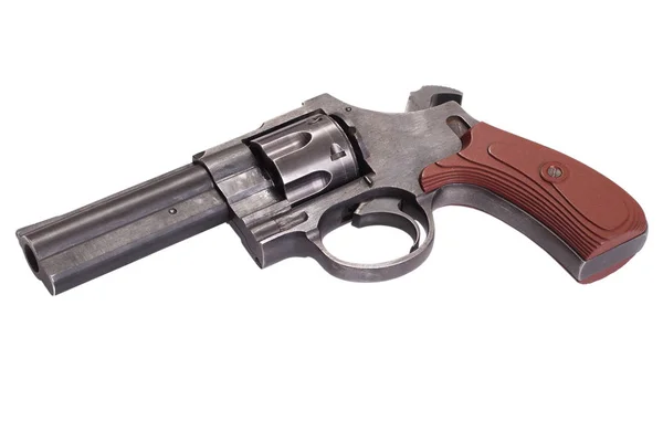 Revolver isoliert auf weiß — Stockfoto