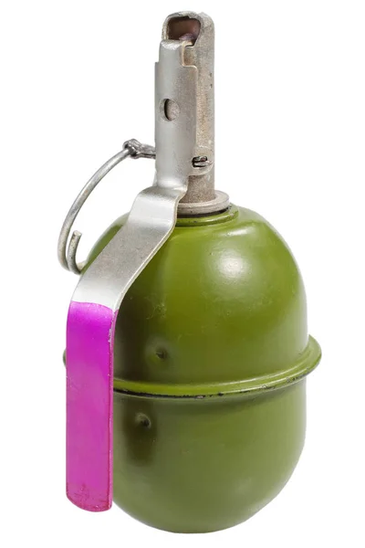O RGD-5 (Ruchnaya Granata Distantsionnaya, em inglês "Hand Grenade Remote") é uma granada antipessoal soviética, projetada no início da década de 1950. — Fotografia de Stock