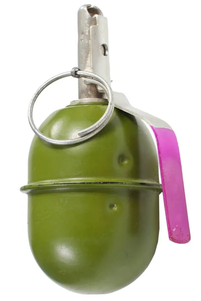 De RGD-5 (Ruchnaya Granata Distantsionnaya, Engelse "hand Grenade Remote"), is een Sovjet-anti-personeelfragmentatie granaat uit de Tweede Wereldoorlog, ontworpen in de vroege jaren 1950 — Stockfoto