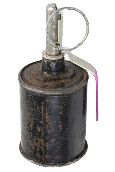 Den sovjetiska RG-42 (Ruchnaya Granata obraztsa 42 goda), "hand granat mönster av 1942 år"-fragmentering granat — Stockfoto