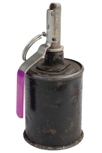 Le RG-42 soviétique (Ruchnaya Granata obraztsa 42 goda), "Modèle de grenade à main de 1942 année" grenade à fragmentation — Photo