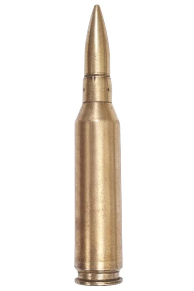 14.5mm heavy machine gun russian cartridge — Stock Photo, Image