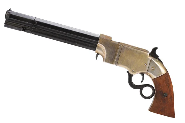 Arma antigua vintage - Pistola volcánica repetida —  Fotos de Stock