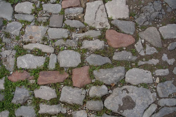 古いヴィンテージ石畳の道 — ストック写真