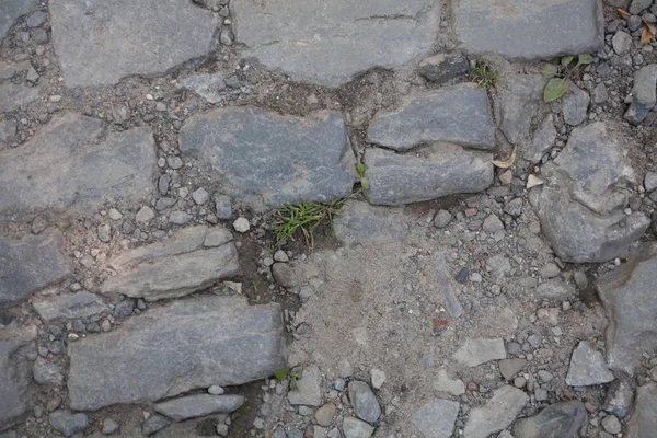 Alte alte gepflasterte Straße — Stockfoto