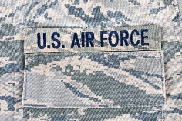 Air Force Branch Tape Digital Tiger Stripe Pattern Airman Battle — 스톡 사진