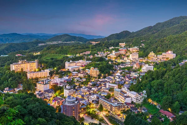 Arima Onsen Kobe Ciudad Balneario Aguas Termales Japón — Foto de Stock