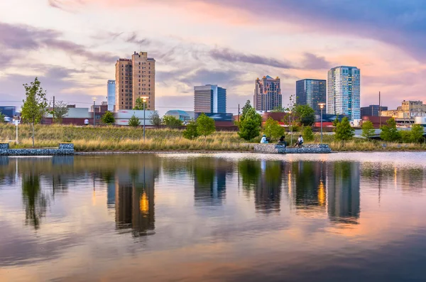 Skyline Центру Міста Бірмінгем Алабама Сша — стокове фото