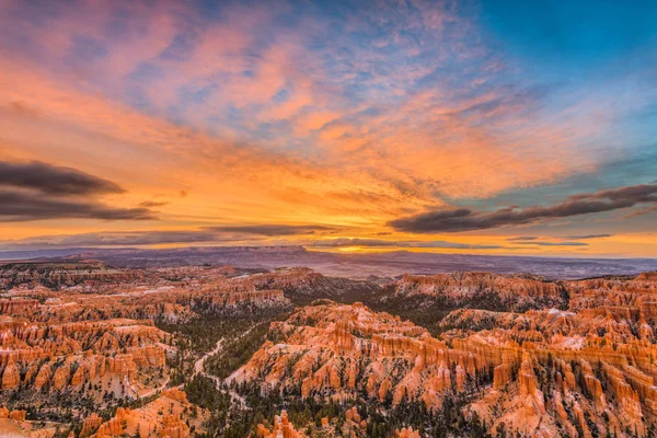 Εθνικό Πάρκο Bryce Canyon Γιούτα Ηπα Την Αυγή — Φωτογραφία Αρχείου
