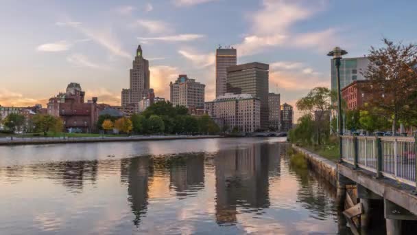 Providence, Rhode Island, États-Unis horizon laps de temps .