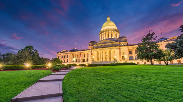Little Rock Arkansas Estados Unidos Capitolio Estatal — Foto de Stock