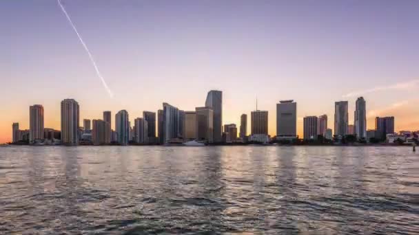 Cidade Nova Iorque Lapso Tempo Acima East River — Vídeo de Stock