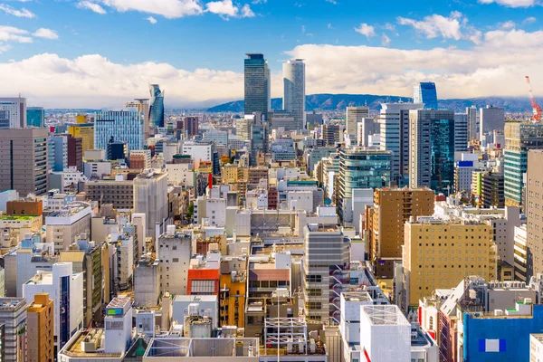 Nagoya Japón Paisaje Urbano Del Centro Desde Arriba Día —  Fotos de Stock