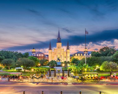 New Orleans, Louisiana, ABD Oda St. Louis Katedrali.