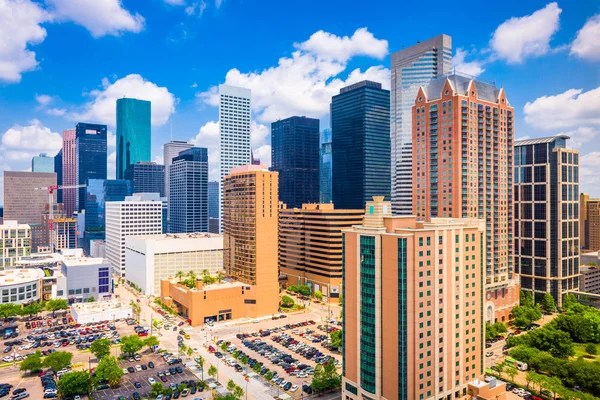 Houston Texas Abd Şehir Şehir Manzarası — Stok fotoğraf