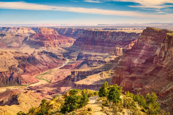 Grand Canyon Arizona Amerika Serikat Saat Fajar Dari Tepi Selatan — Stok Foto