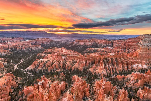 Εθνικό Πάρκο Bryce Canyon Γιούτα Ηπα Την Αυγή — Φωτογραφία Αρχείου