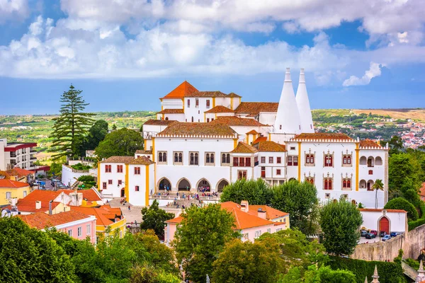 Sintra Portugalsko Pena Národní Palác — Stock fotografie