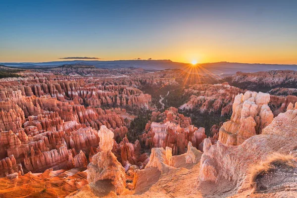 Park Narodowy Bryce Canyon Utah Usa Świcie — Zdjęcie stockowe